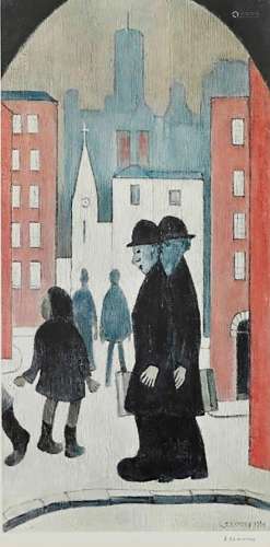 LAURENCE STEPHEN LOWRY, RA (1887-1976). After. THE TWO BROTH...