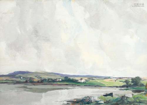 JAMES HUMBERT CRAIG (1877-1944). IRISH LOUGH LANDSCAPE.