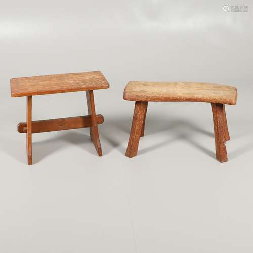 THOMAS WHITTAKER GNOMEMAN STOOL & ALAN GRAINGER ACORN MA...