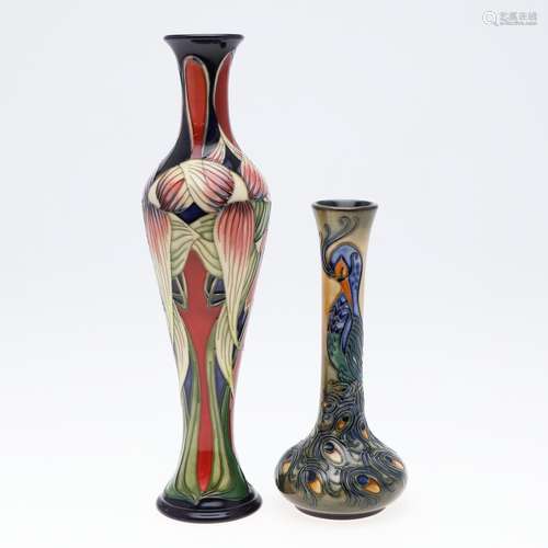 MOORCROFT LIMITED EDITION VASE TRINITY & PHOENIX VASE.