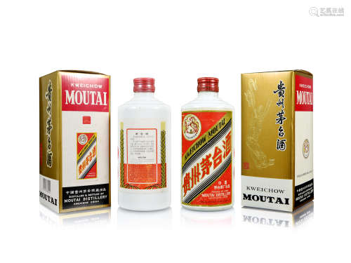 二十世纪80年代后期“飞天牌”外销贵州茅台酒