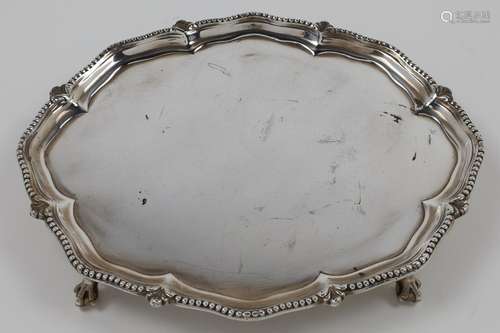 A Victorian silver salver, London, 1897, Charles Boyton (II)...