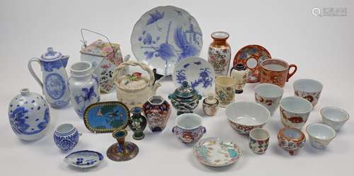 A large group of Japanese ceramics, together with a Chinese ...