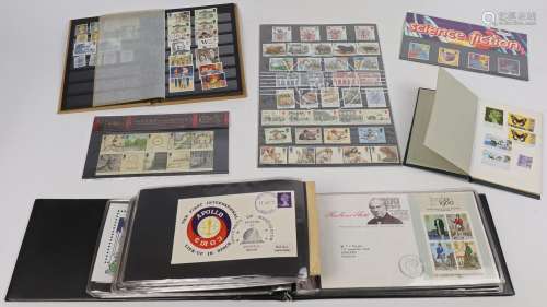 A collection of stamps and first day covers, to include Vict...