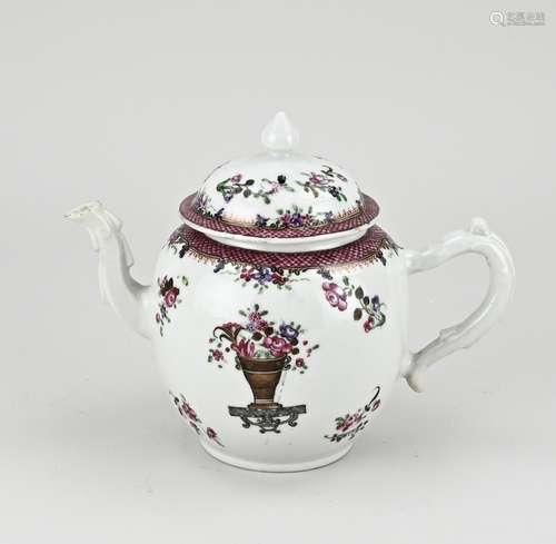 18th century Chinese teapot Ø 10.5 cm.