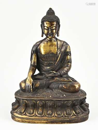 18th Century Chinese bronze Buddha