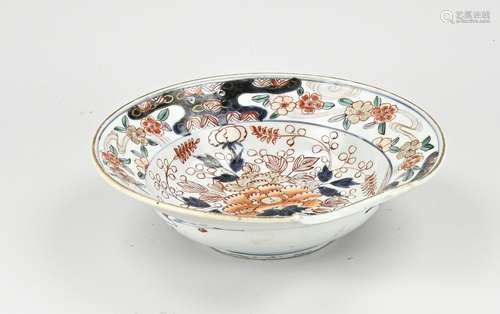 Japanese Imari shaving bowl Ø 26 cm.