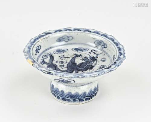 Chinese tazza Ø 12.5 cm.