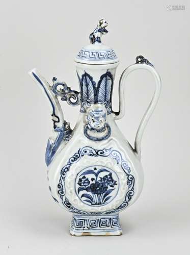 Chinese jug, H 29 cm.