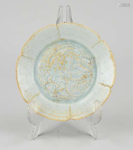 Chinese celadon plate Ø 14.5 cm.