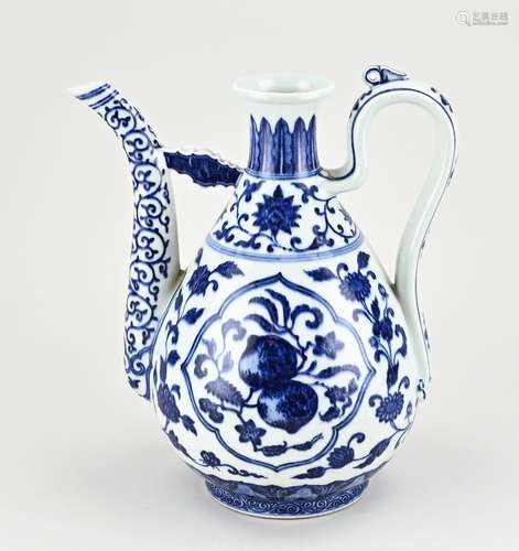 Chinese wine jug, H 27.5 cm.