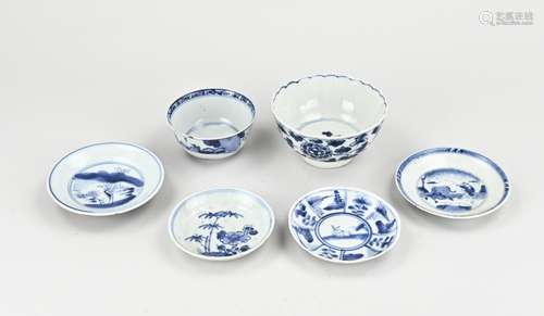 Lot of Chinese/Japanese porcelain (6x)