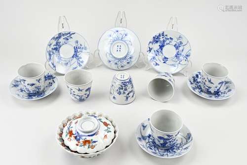 Lot of antique Japanese porcelain