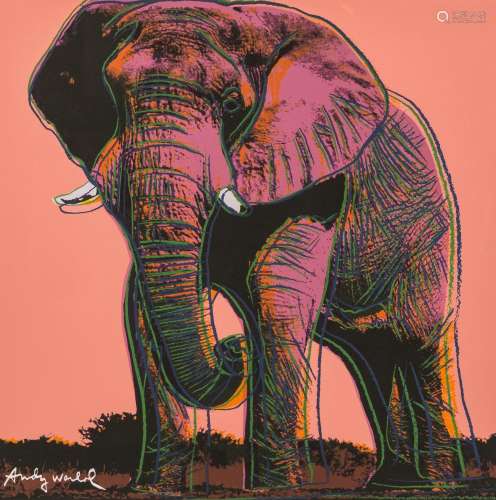 Andy Warhol (1928-1987, after): 'African Elephant', multiple...