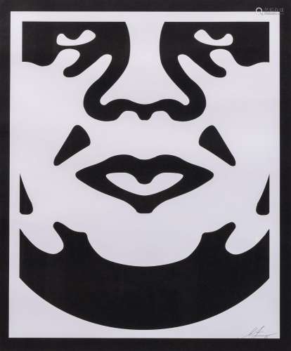Shepard Fairey (1970): 'obey Giant', multiple, dated 2021<br...