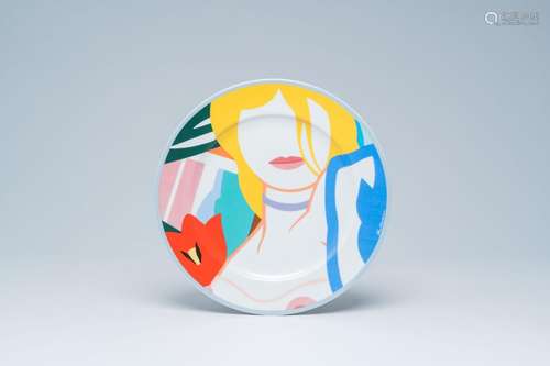 Tom Wesselmann (1931-2004): 'Blonde Vivienne', polychrome de...