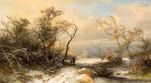 Pieter Lodewijk Francisco Kluyver (1816-1900): Hunters in a ...