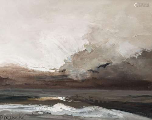Paul Permeke (1918-1990): Marine, oil on canvas<br />
Work: ...