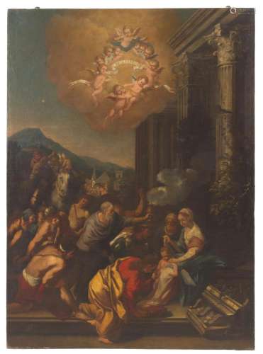 Painting "ADORATION OF THE MAGI"