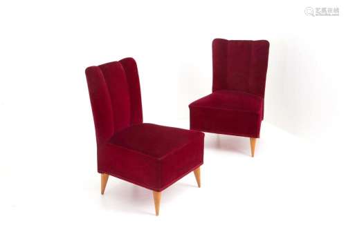 GUGLIELMO ULRICH (Attr.). Pair of armchairs