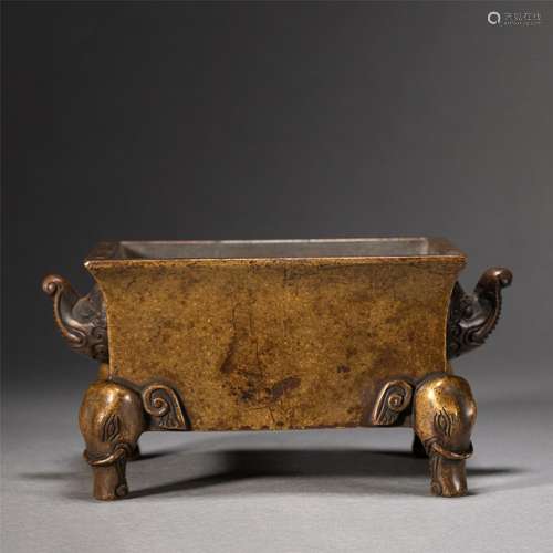 A BRONZE CENSER