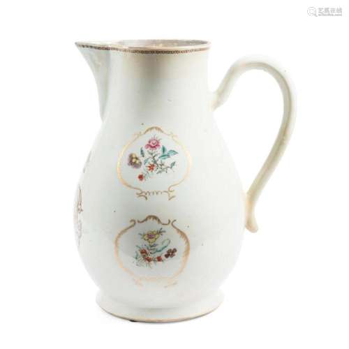 18TH/19TH C. CHINESE EXPORT PORCELAIN PITCHER