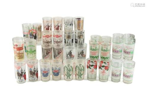 37PCS KENTUCKY DERBY OFFICIAL MINT JULEP GLASSES