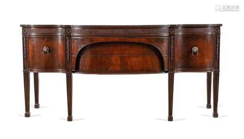 ADAMS STYLE MAHOGANY SIDEBOARD