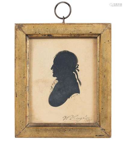 WILLIAM DOYLE, SILHOUETTE OF W. LIVINGSTONE, 1785