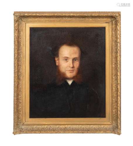 SIGNED OIL, PORTRAIT OF A GENTLEMAN, 1870