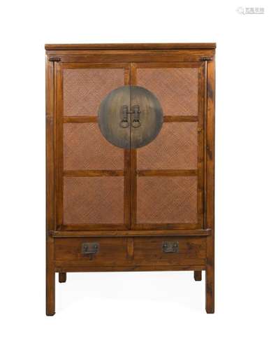 PALECEK CHINESE HARDWOOD CABINET