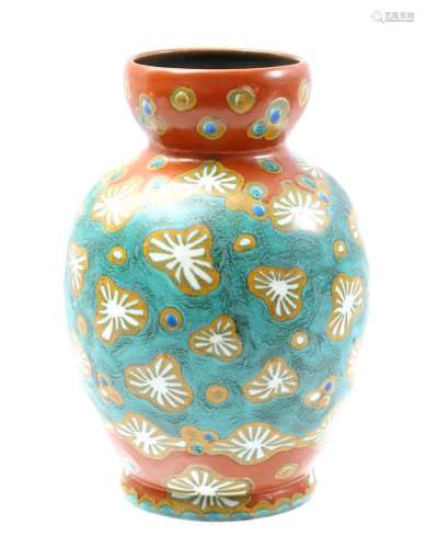 South Holland earthenware vase
