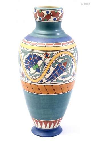Arnhemsche Fayence earthenware vase