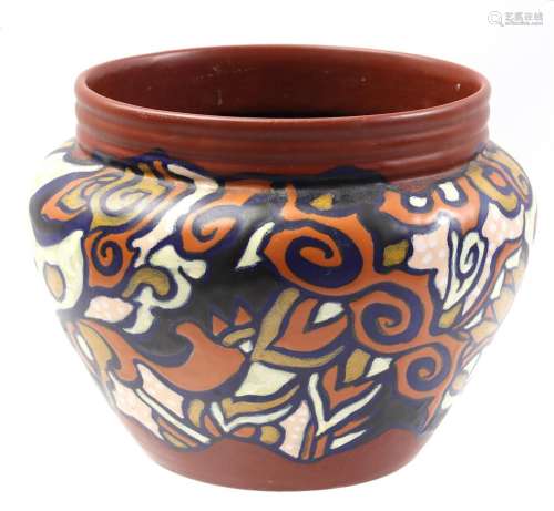 Gouda earthenware pot