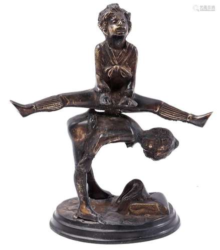 Decorative bronze sculpture