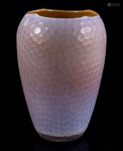 Decorative glass vase