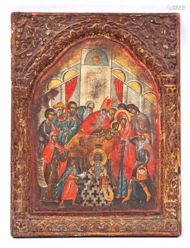 Wooden painted icon