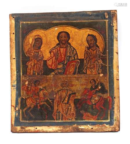 Russian icon depicting Christ