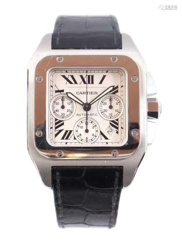 Cartier Santos 100 men\'s wristwatch