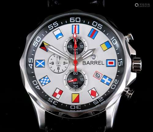 Barrel Bugle chronograph