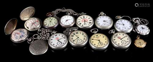 12 men\'s pocket watches