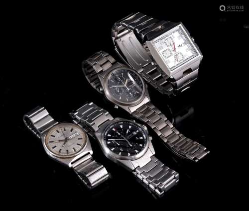 4 Various men\'s wristwatches