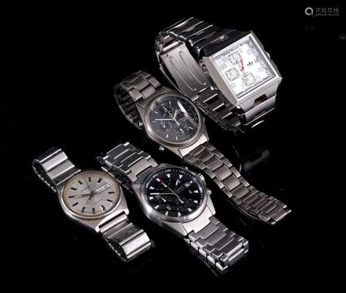 4 Various men\'s wristwatches