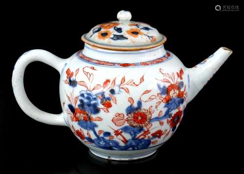 Porcelain Imari teapot