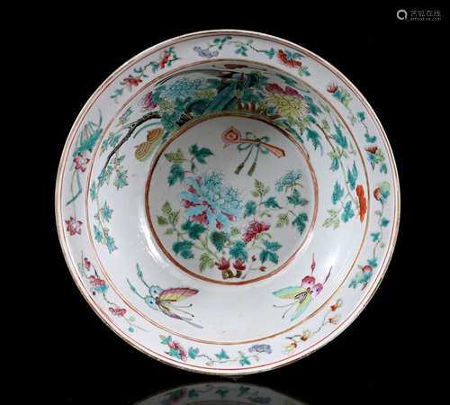 Porcelain Famille Rose bowl