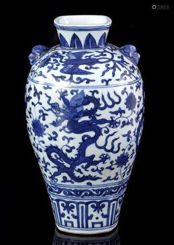 Porcelain vase Jiajing