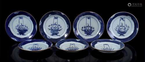 7 porcelain dishes