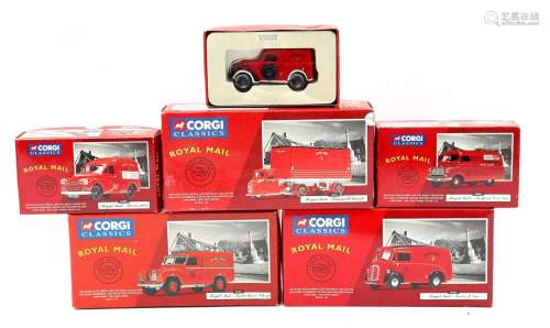 6 classic Corgi models