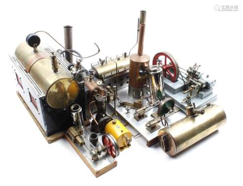 5 various steam engines