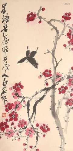 Qi Baishi, fleurs de prunier